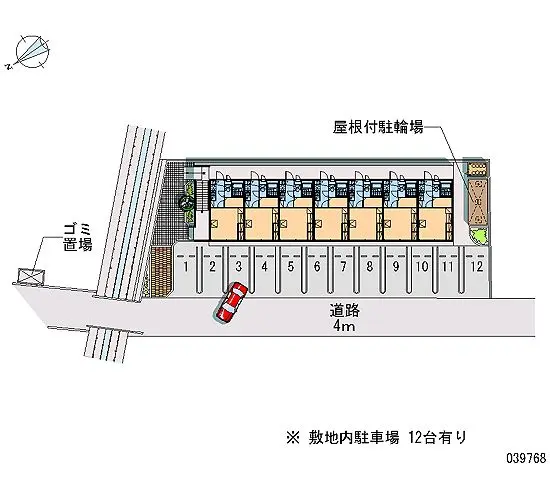 ★手数料０円★四日市市ときわ　月極駐車場（LP）